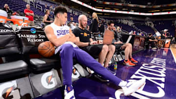 Devin Booker Phoenix Suns (Photo by Barry Gossage/NBAE via Getty Images)