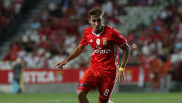 LISBON, PORTUGAL - SEPTEMBER 19: SL Benfica's midfielder Andre Horta in action during the Primeira Liga match between SL Benfica and SC Braga at Estadio da Luz on September 19, 2016 in Lisbon, Portugal. (Photo by Gualter Fatia/Getty Images)