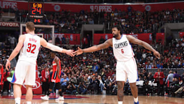 LOS ANGELES, CA - MARCH 29: DeAndre Jordan