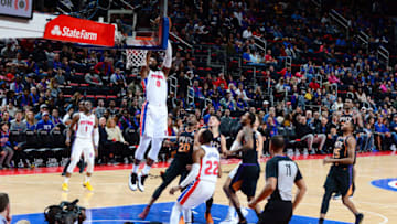 Detroit Pistons Andre Drummond. (Photo by Chris Schwegler/NBAE via Getty Images)