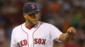 BOSTON, MA - AUGUST 18: Eduardo Rodriguez
