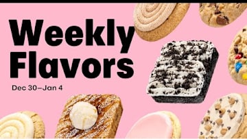 Churro, Cookie Dough, & More! | Crumbl