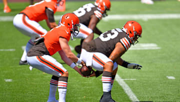 Cleveland Browns Nick Harris (Photo by Jason Miller/Getty Images)