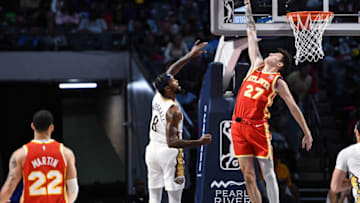 Atlanta Hawks. Mandatory Credit: Larry Robinson-USA TODAY Sports