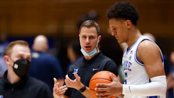 Duke basketball head coach Jon Scheyer (Photo by Grant Halverson/Getty Images)