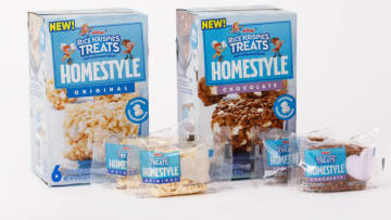 Rice Krispies Treats launch Homestyle flavors. Image courtesy Kelloggs