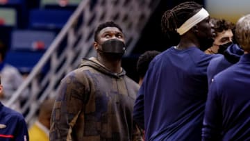 New Orleans Pelicans forward Zion Williamson Credit: Stephen Lew-USA TODAY Sports