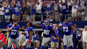 ARLINGTON, TX - SEPTEMBER 11: Justin Pugh