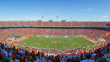 Both athletic directors from Texas and Oklahoma say their Red River Showdown rivalry football matchups will continue at the Cotton Bowl each season regardless of how the SEC is configured once they join.