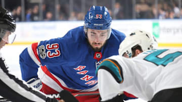 NEW YORK, NY - OCTOBER 23: Mika Zibanejad