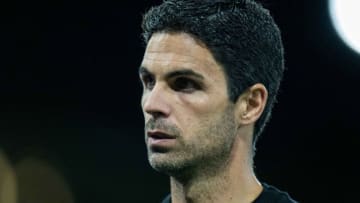 LONDON, ENGLAND - AUGUST 05: manager Mikel Arteta of Arsenal FC during the Premier League match between Crystal Palace and Arsenal FC at Selhurst Park on August 5, 2022 in London, United Kingdom. (Photo by Sebastian Frej/MB Media/Getty Images)
