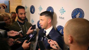 MINNEAPOLIS, MN - MAY 21: Head Coach Ryan Saunders of the Minnesota Timberwolves. Copyright 2019 NBAE (Photo by David Sherman/NBAE via Getty Images)