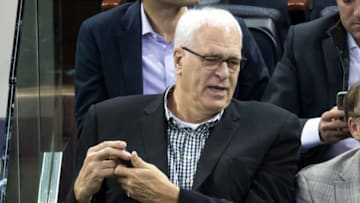 NEW YORK, NY - OCTOBER 26: Phil Jackson attends Boston Bruins Vs. New York Rangers game at Madison Square Garden on October 26, 2016 in New York City. (Photo by GED/NHL/GC Images)