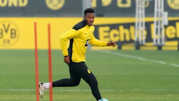 Dan-Axel Zagadou. (Photo by Alex Gottschalk/DeFodi Images via Getty Images)