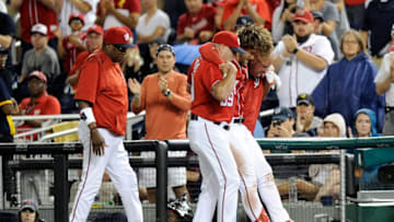 WASHINGTON, DC - AUGUST 12: Bryce Harper