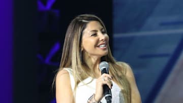 MIAMI, FL - FEBRUARY 04: Larsa Pippen Attends Market America Conference 2016 at American Airlines Arena on February 4, 2016 in Miami, Florida. (Photo by Aaron Davidson/Getty Images)