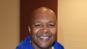 DETROIT, MI - NOVEMBER 21: Former NBA player Derrick Coleman attends the 2017 Annual AllStar Giveback: Thanksgiving Edition on November 21, 2017 in Detroit, Michigan. (Photo by Aaron J. Thornton/Getty Images)