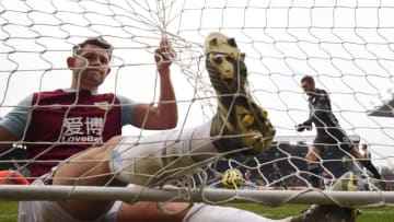 Burnley's James Tarkowski (Photo by OLI SCARFF/AFP via Getty Images)