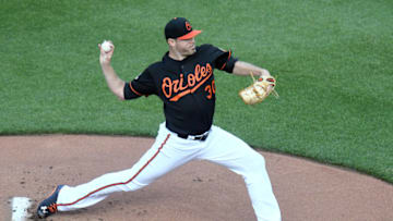 BALTIMORE, Phillies MD - JUNE 30: Chris Tillman