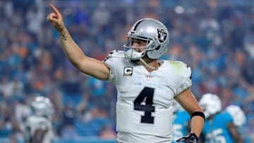 MIAMI GARDENS, FL - NOVEMBER 05: Derek Carr