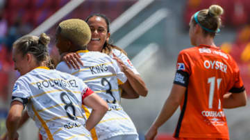 Houston Dash, Utah Royals (Photo by Alex Goodlett/Getty Images)