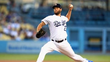 LOS ANGELES, CA - JULY 03: Clayton Kershaw #22 of the Los Angeles Dodgers pitches during the first inning of a game against the Pittsburgh Pirates at Dodger Stadium on July 3, 2018 in Los Angeles, California. (Photo by Sean M. Haffey/Getty Images)
