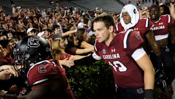 COLUMBIA, SC - OCTOBER 7: Quarterback Jake Bentley