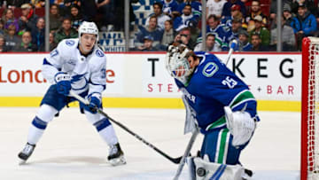 VANCOUVER, BC - FEBRUARY 3: Yanni Gourde