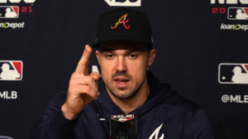 Atlanta Braves center fielder Adam Duvall. (Kirby Lee-USA TODAY Sports)