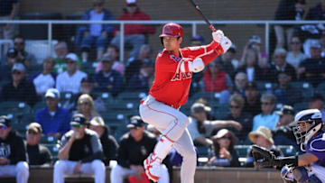 SCOTTSDALE, AZ - FEBRUARY 27: Shohei Ohtani (Photo by Norm Hall/Getty Images)