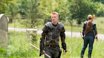 Josh Mikel as Jared, Kerry Cahill as Dianne - The Walking Dead _ Season 7, Episode 10 - Photo Credit: Gene Page/AMC