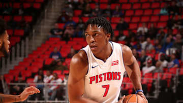 DETROIT, MI - FEBRUARY 14: Stanley Johnson