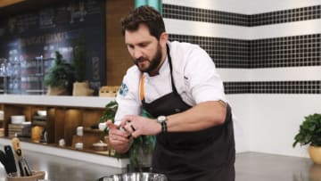 TOP CHEF -- "Stumptown U.S.A." Episode 1806 -- Pictured: Gabe Erales -- (Photo by: David Moir/Bravo)
