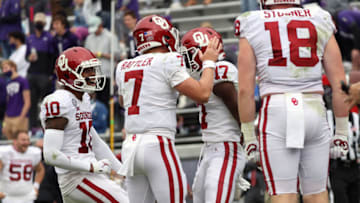 Spencer Rattler, Big 12 Football Mandatory Credit: Kevin Jairaj-USA TODAY Sports