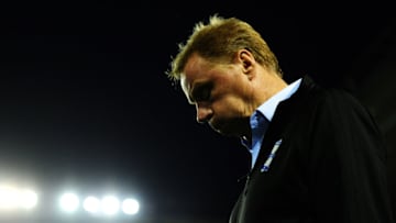 BIRMINGHAM, ENGLAND - AUGUST 22: Harry Redknapp, Manager of Birmingham City during the Carabao Cup Second Round match between Birmingham City and AFC Bournemouth at St Andrews Stadium on August 22, 2017 in Birmingham, England. (Photo by Harry Trump/Getty Images)