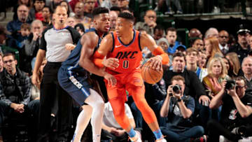 OKC Thunder, Russell Westbrook (Photo by Glenn James/NBAE via Getty Images)