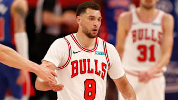 Zach LaVine, Chicago Bulls. Mandatory Credit: Raj Mehta-USA TODAY Sports