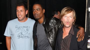 Adam Sandler, Chris Rock and David Spade (Photo by Christopher Polk/Getty Images)