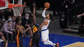 New York Knicks. Mandatory Credit: Seth Wenig/Pool Photo-USA TODAY Sports