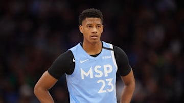 Jarrett Culver of the Minnesota Timberwolves. (Photo by Hannah Foslien/Getty Images)