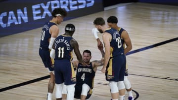 JJ Redick #4 of the New Orleans Pelicans (Photo by Ashley Landis-Pool/Getty Images)