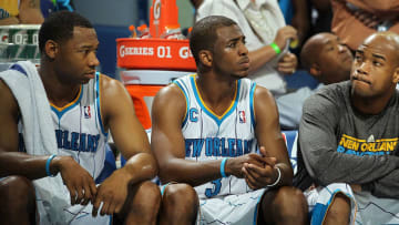 NEW ORLEANS, LA - APRIL 28: (L-R) Willie Green (Photo by Ronald Martinez/Getty Images)