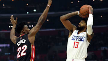 LA Clippers Miami Heat (Photo by Kevork Djansezian/Getty Images)