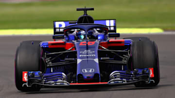 MEXICO CITY, MEXICO - OCTOBER 28: Brendon Hartley of New Zealand driving the (28) Scuderia Toro Rosso STR13 Honda during the Formula One Grand Prix of Mexico at Autodromo Hermanos Rodriguez on October 28, 2018 in Mexico City, Mexico. (Photo by Mark Thompson/Getty Images)