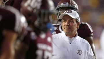 Texas A&M football coach Jimbo Fisher. (Chuck Cook-USA TODAY Sports)