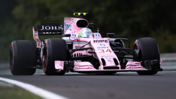 BUDAPEST, HUNGARY - JULY 28: Alfonso Celis Jr of Mexico driving the Force India VJM10 on track during practice for the Formula One Grand Prix of Hungary at Hungaroring on July 28, 2017 in Budapest, Hungary. (Photo by Lars Baron/Getty Images)