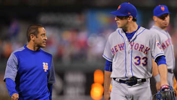 PHILADELPHIA, PA - APRIL 11: Matt Harvey (Photo by Drew Hallowell/Getty Images)