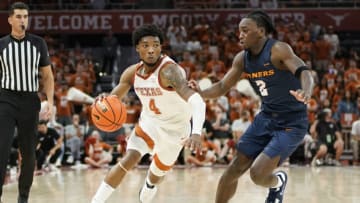Tyrese Hunter, Texas Basketball Mandatory Credit: Scott Wachter-USA TODAY Sports