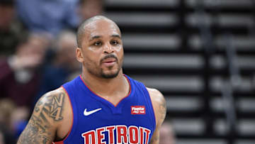 Detroit Pistons v Utah JazzSALT LAKE CITY, UT - MARCH 13: Jameer Nelson #41 of the Detroit Pistons brings the ball up court in a game against the Utah Jazz at Vivint Smart Home Arena on March 13, 2018 in Salt Lake City, Utah. NOTE TO USER: User expressly acknowledges and agrees that, by downloading and or using this photograph, User is consenting to the terms and conditions of the Getty Images License Agreement. (Photo by Gene Sweeney Jr./Getty Images)Getty ID: 932546184