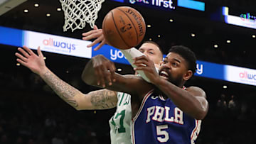 Philadelphia 76ers, Amir Johnson (Photo by Matthew J. Lee/The Boston Globe via Getty Images)